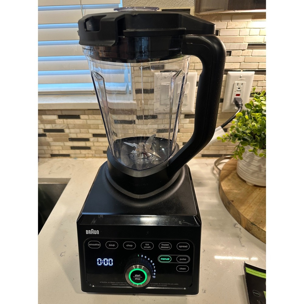 Braun  Black TriForce iTextureControl Power Blender JB9040